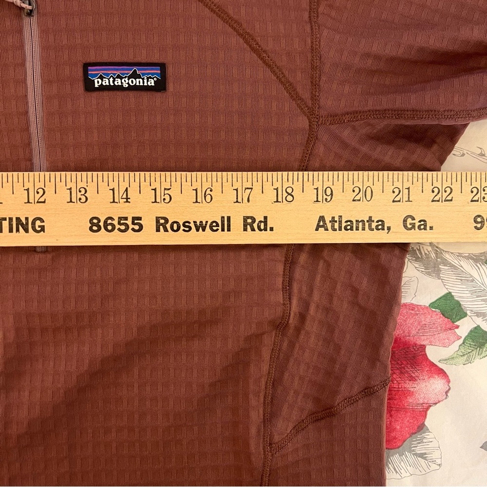 Patagonia Women’s R1 Fleece Half-Zip Pullover Brown Size Large— NWOT - Picture 11 of 12